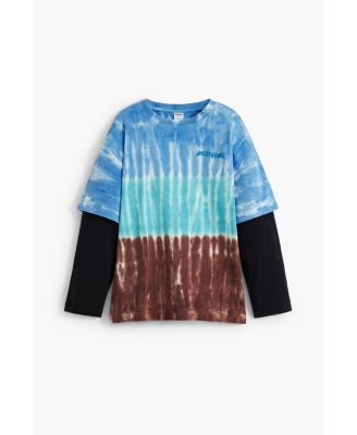 Boys Boys's Tie-Dye layered effect T-shirt