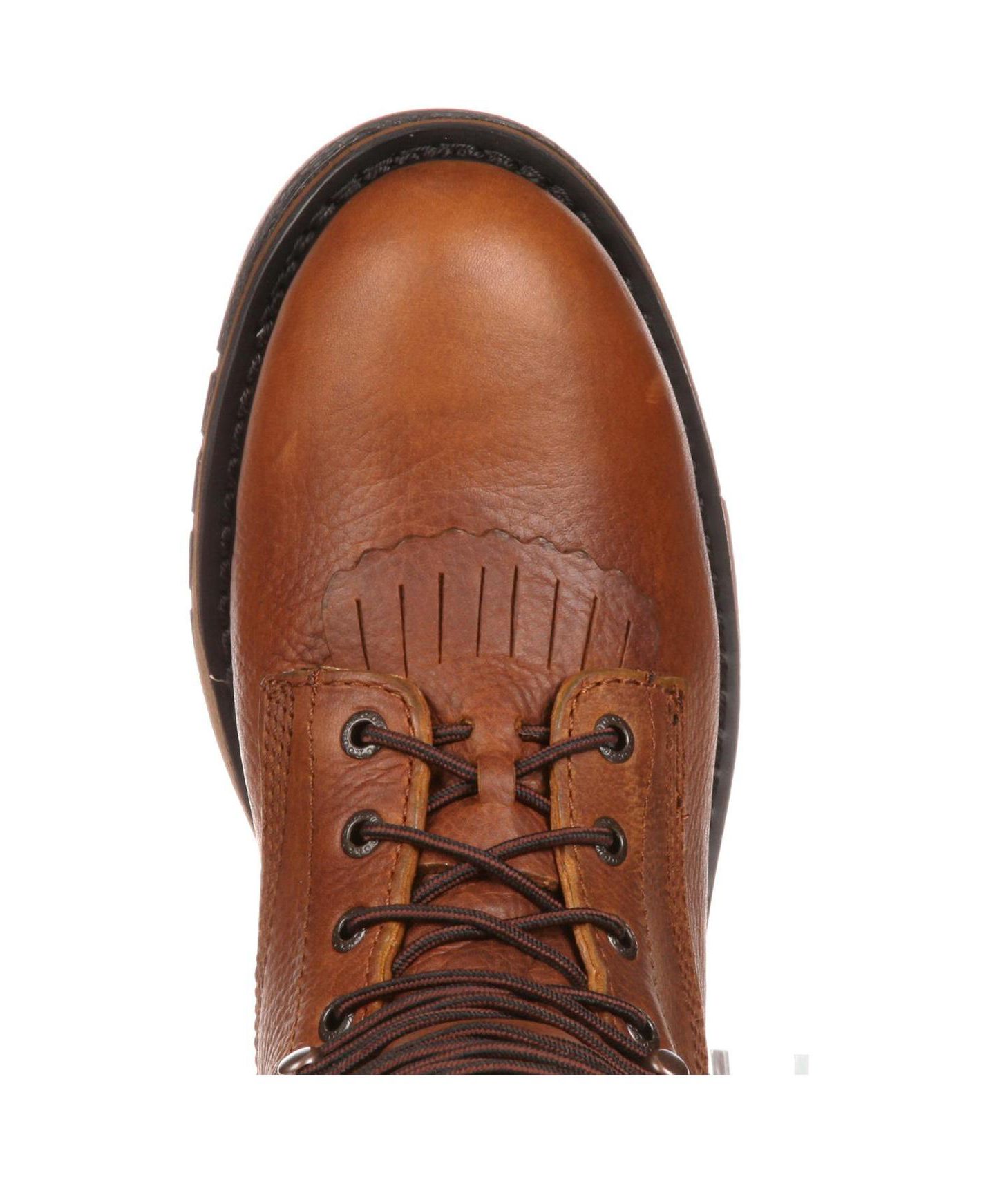Мужские ботинки ROCKY Original Ride Lacer Waterproof Western, цвет: Рыжевато-коричневый — фото 7