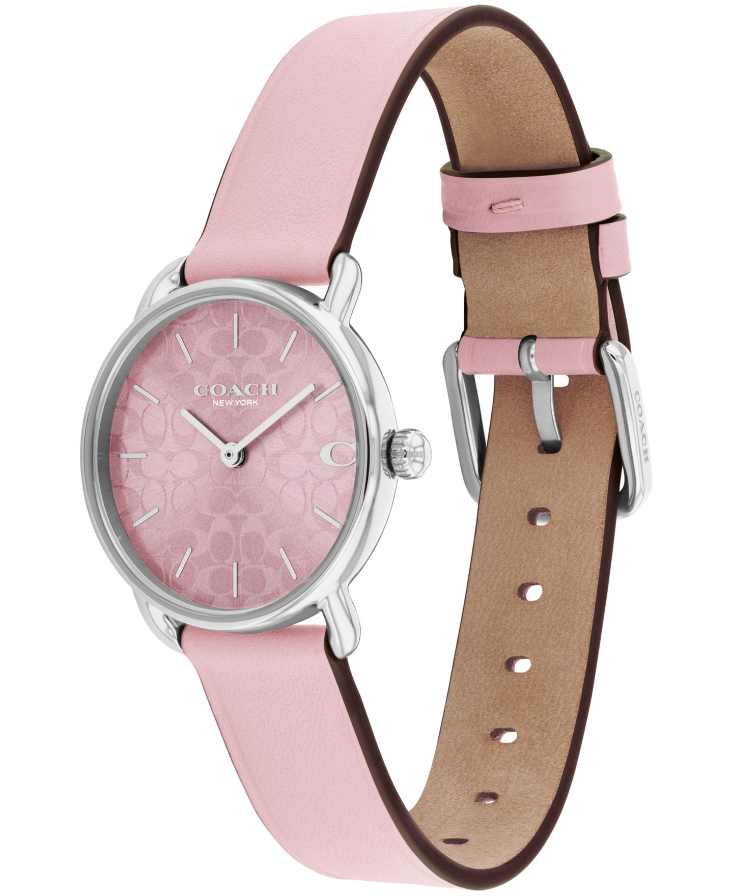 Женские часы COACH Elliot Blush Leather Bracelet Watch 28mm — фото 2