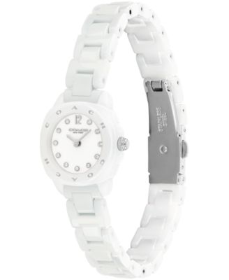 Women's Kitt White Ceramic Bracelet Watch, 21mm