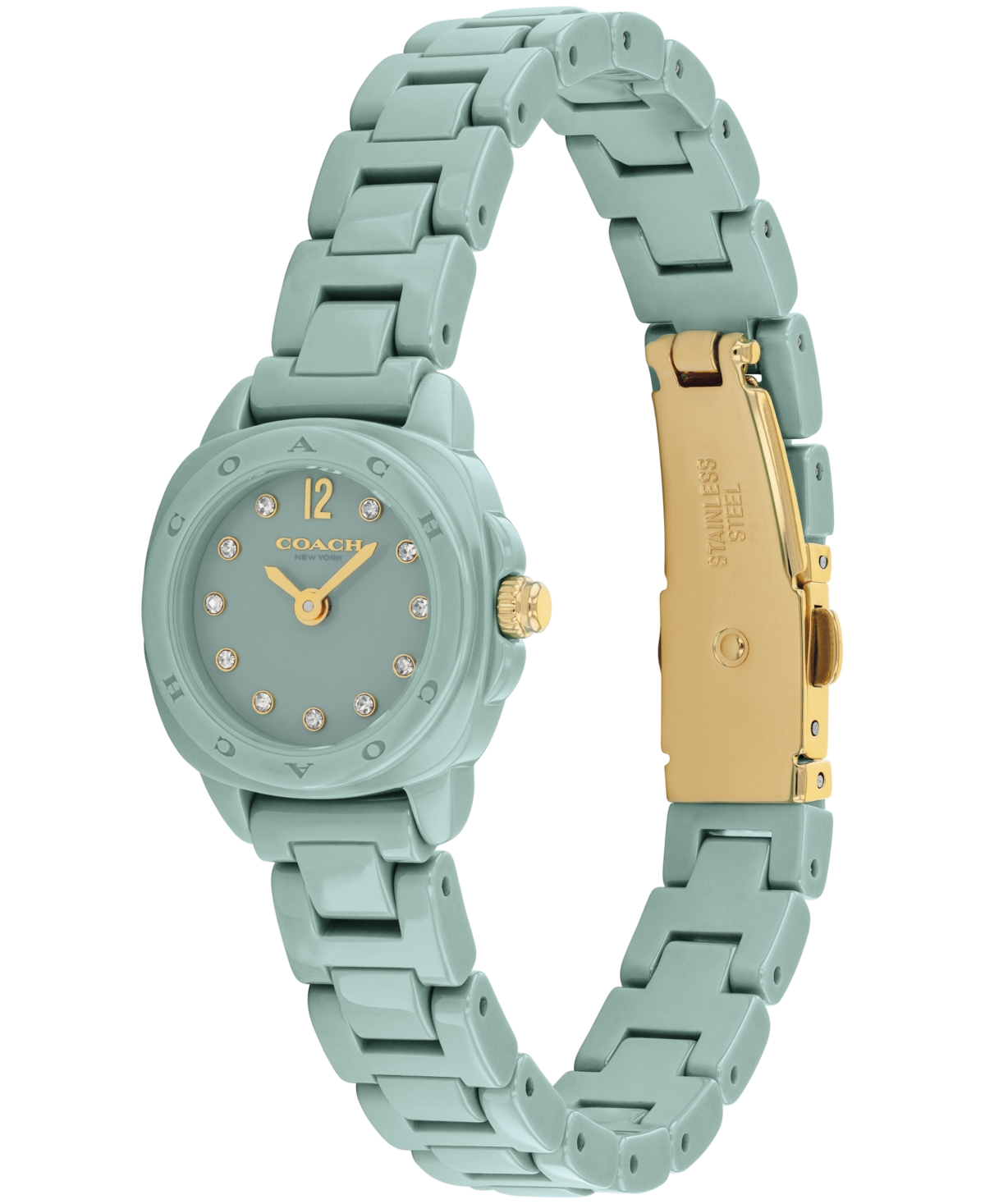 Coach Women's Kitt Sage Ceramic Bracelet Watch, 21mm