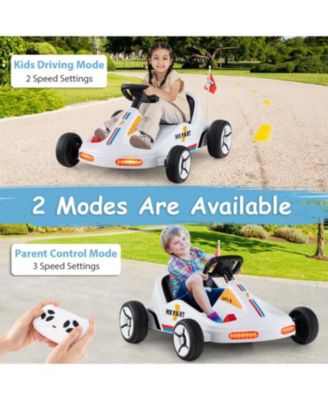 12V Electric Go Kart for Kids with Remote Control and Music