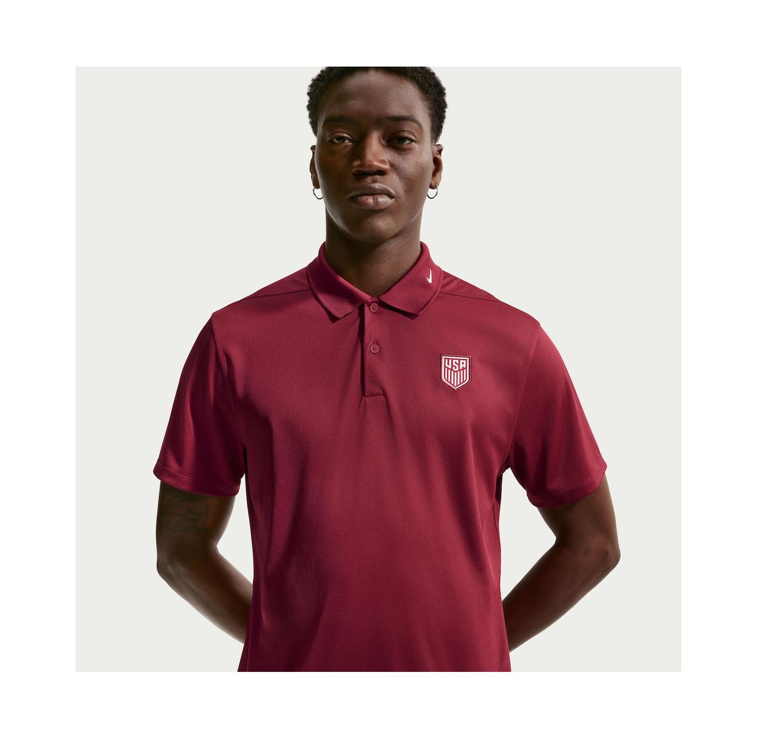 Men's Royal USMNT Dri-FIT Victory Polo Shirt