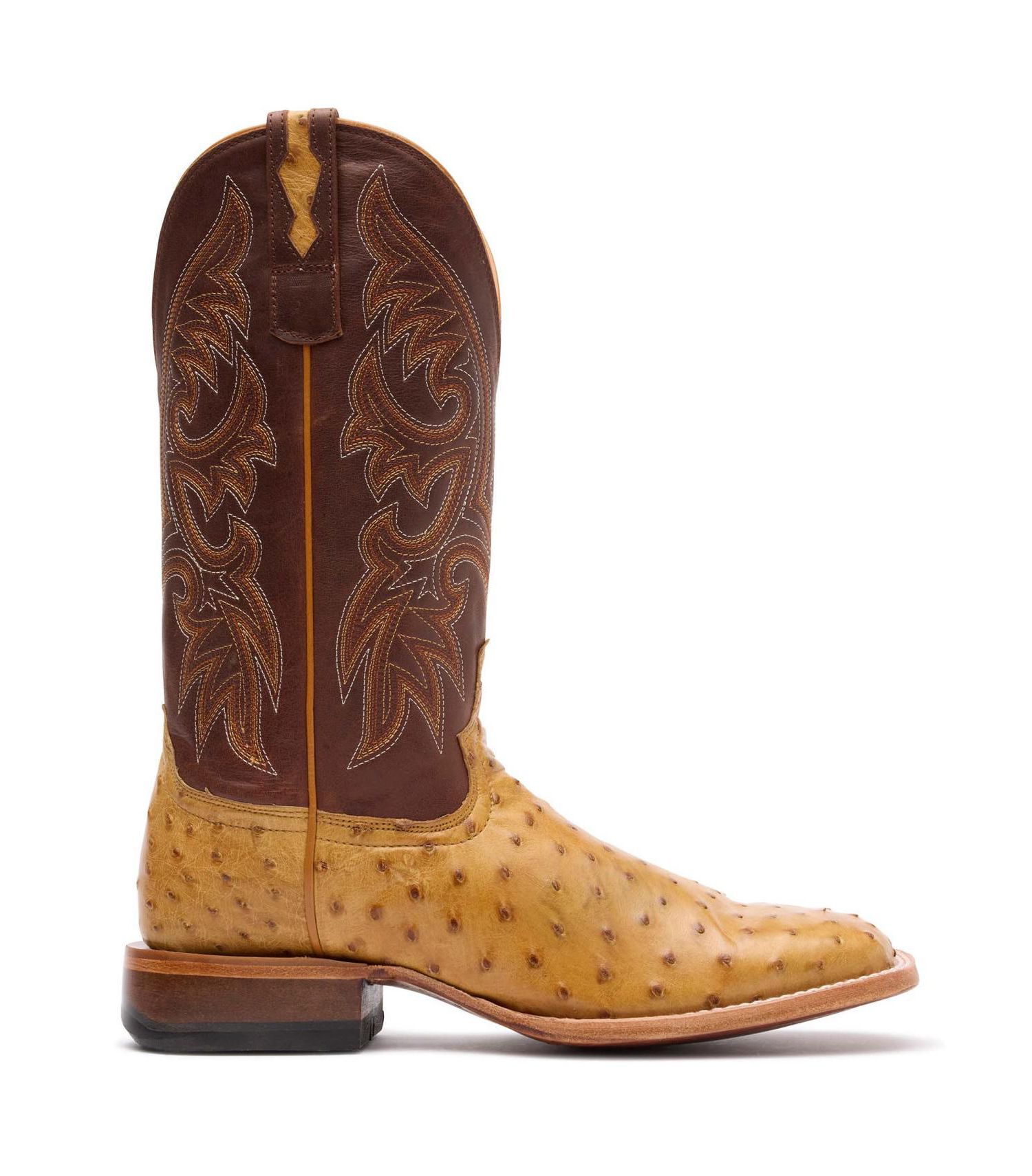 Men's Premium Exotics Full-Quill Ostrich Western Boot