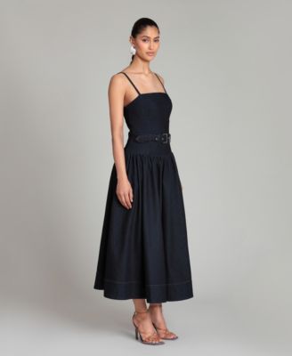 Women's Denim Fit & Flare Dresses | Macy's