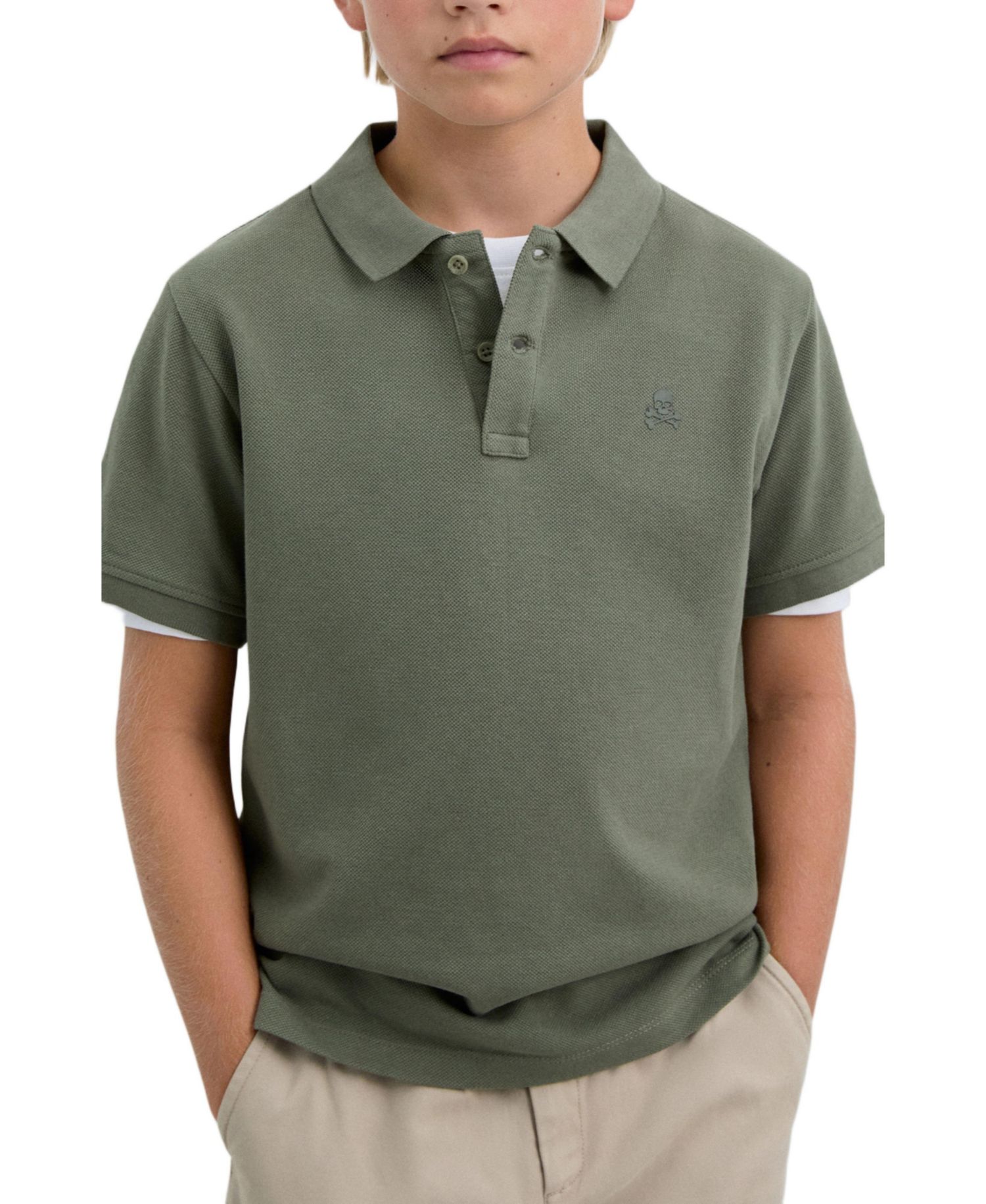 Big Boys Basic polo Shirt