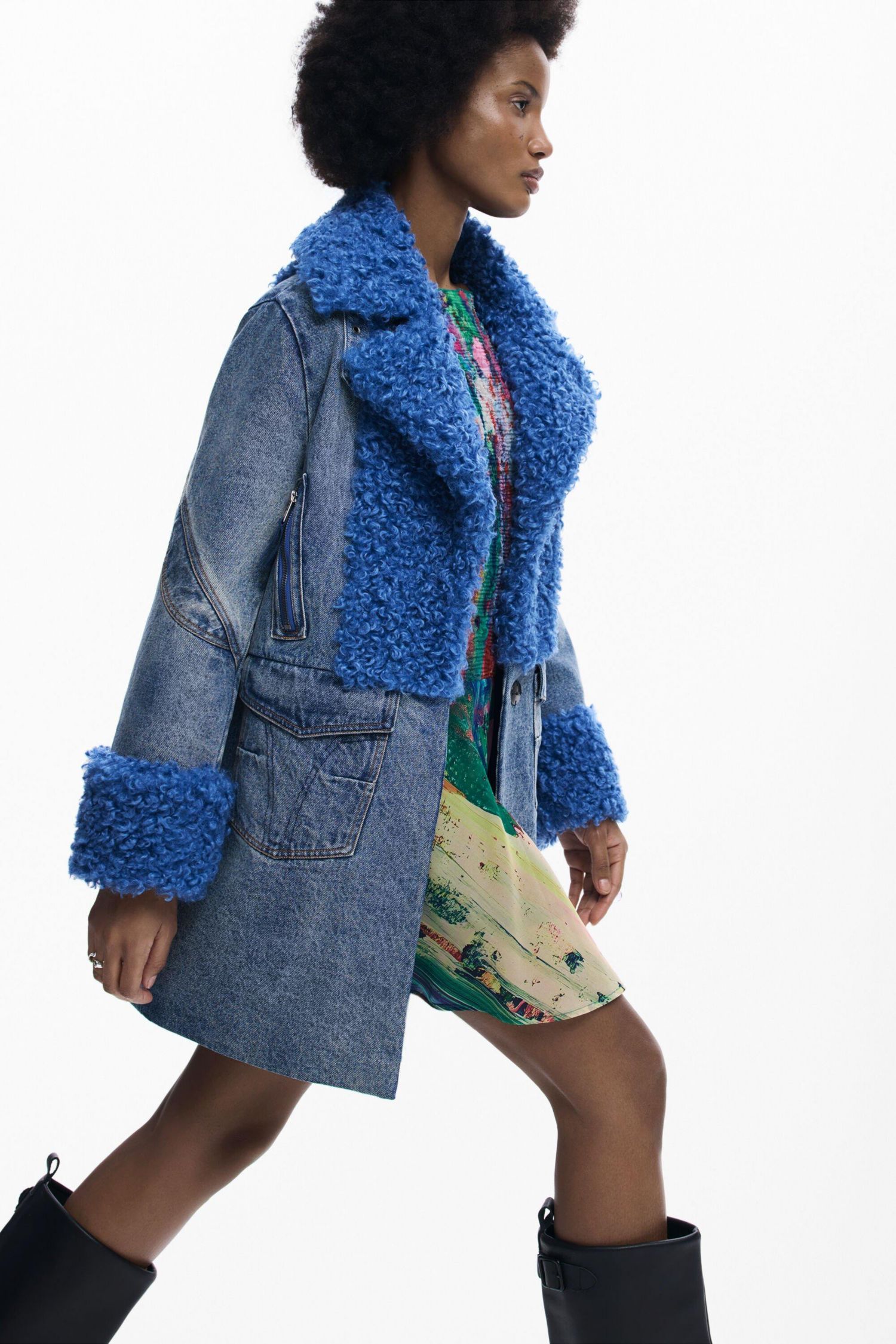 Women's Hybrid denim coat