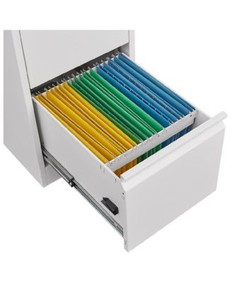 Vertical Steel Filing Cabinet with 4 Locking Drawers