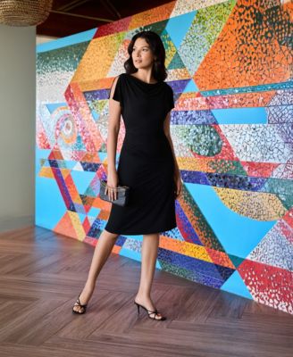 Women's Cowl Neck Dress