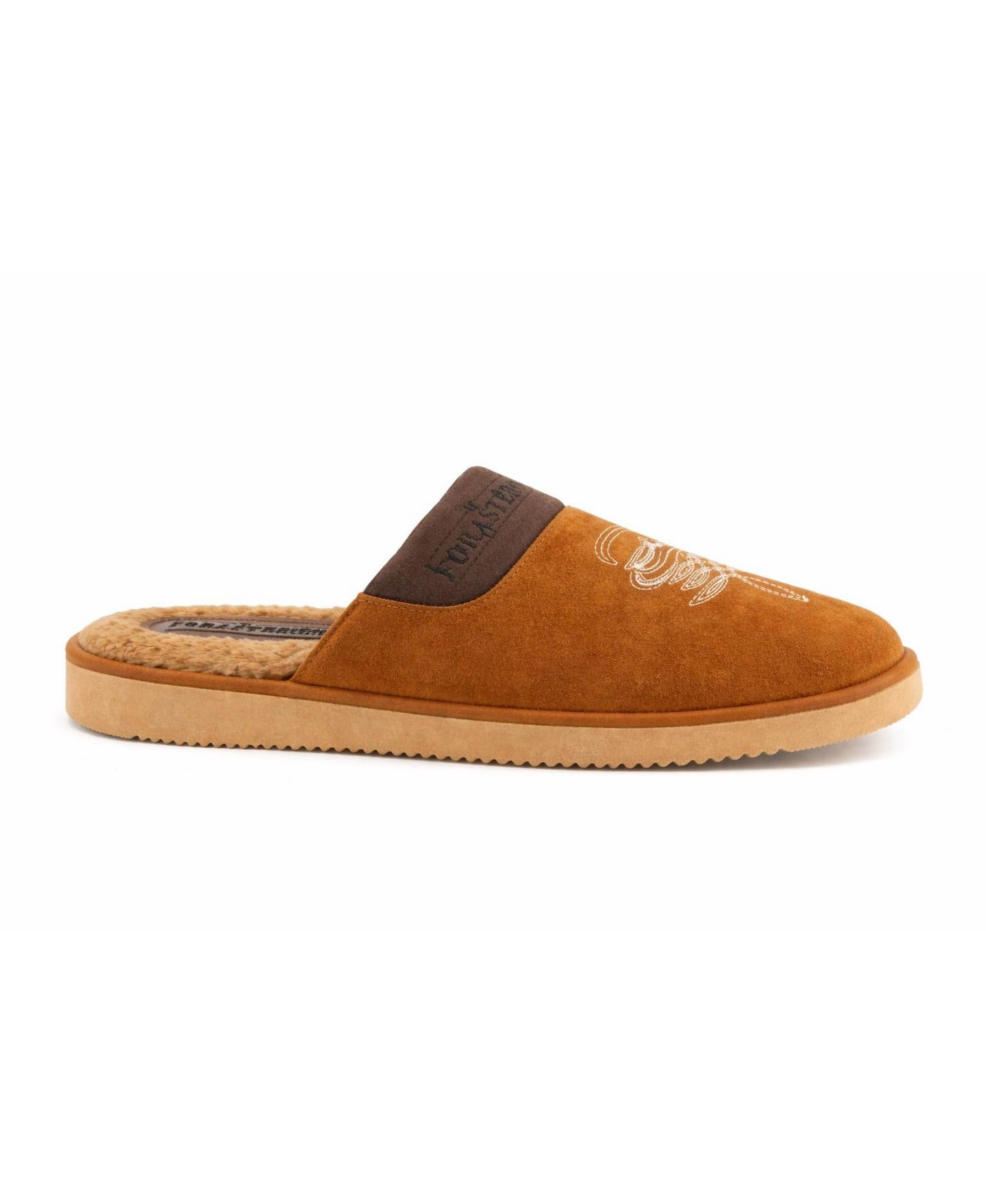 Мужские тапочки Forastero Suede Slippers, цвет: Коричневый — фото 6