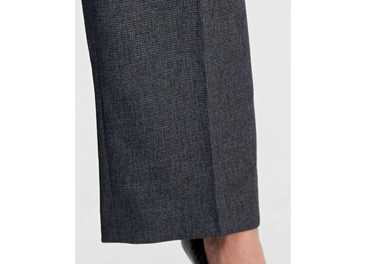 Women's Four-Pocket Jacket & Fly-Front Wide-Leg Pants Suit