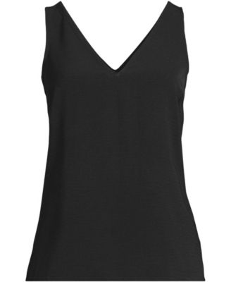 Women's Creaseless Vneck Sleeveless Top