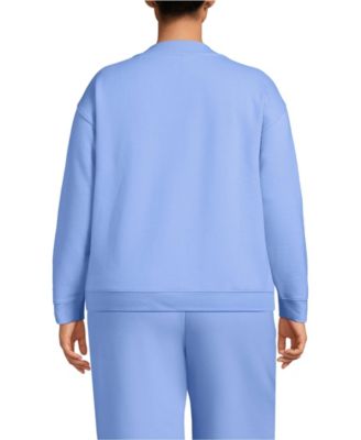 Plus Size Long Sleeve Serious Sweats V-neck Sweatshirt
