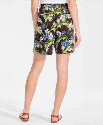 Women's Creaseless High Rise 8" Shorts