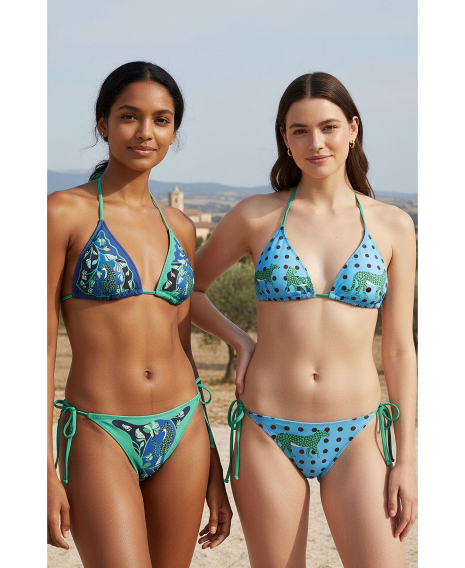 Women's Verdant Wild Reversible Tie Side Bottom
