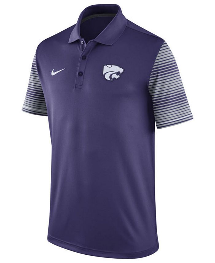 Nike Men's Kansas State Wildcats Early Season Coach Polo Shirt - Macy's
