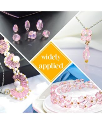 1500 Crystal Glass Beads DIY Jewelry Making Kit Bracelet Necklace Earring Crafts 12 styles