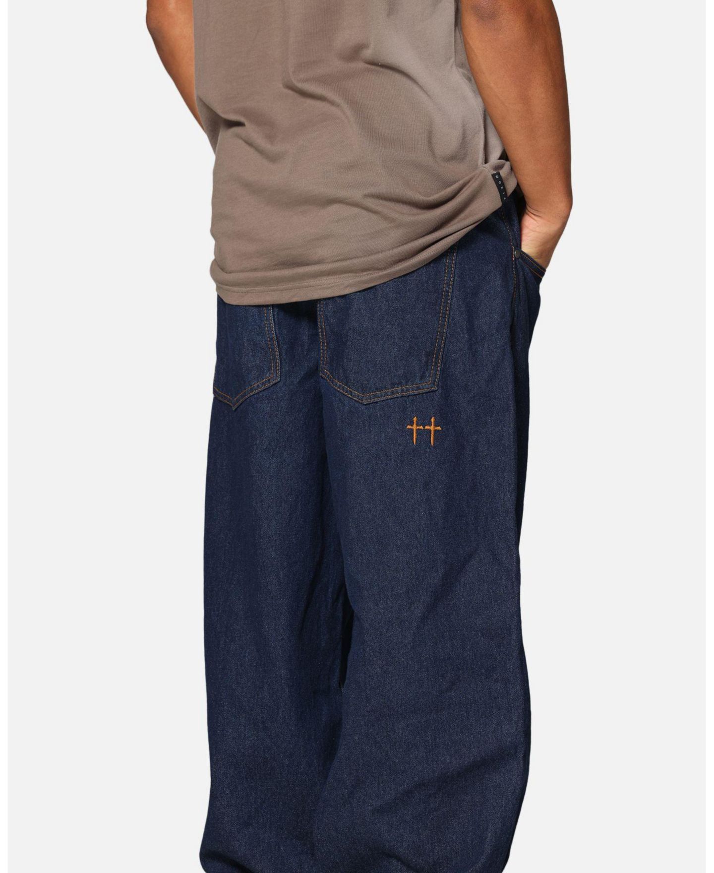 Мужские джинсы SAINT MORTA Amplus Selvedge Cuffed — фото 4