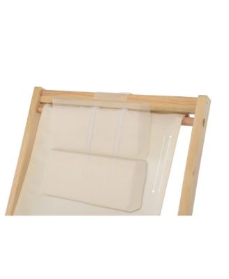 Romantic Collection Canvas Sling Chair with Cup and Wine Holder