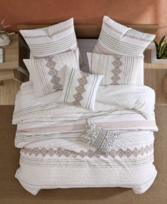 Andrew Jacquard 5-Pc. Comforter Set, King