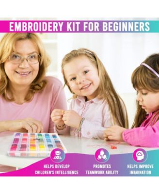 108 colors Embroidery Floss Kit Cotton Metallic Threads DMC Color Coding Cross Stitch Friendship Bracelets Crafts Organizer Box