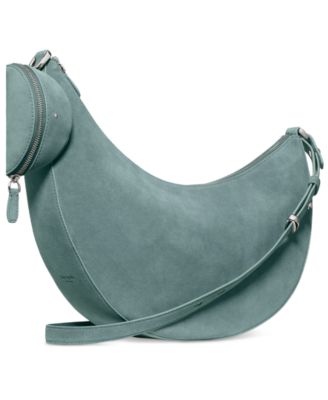 Duo Suede Large Crossbody Handbag