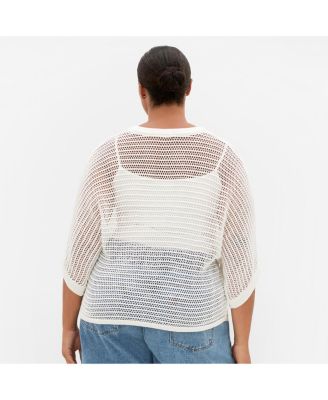 Women's Crochet Knit Resort Top