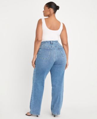 Women's Straight High-Rise-Jeans