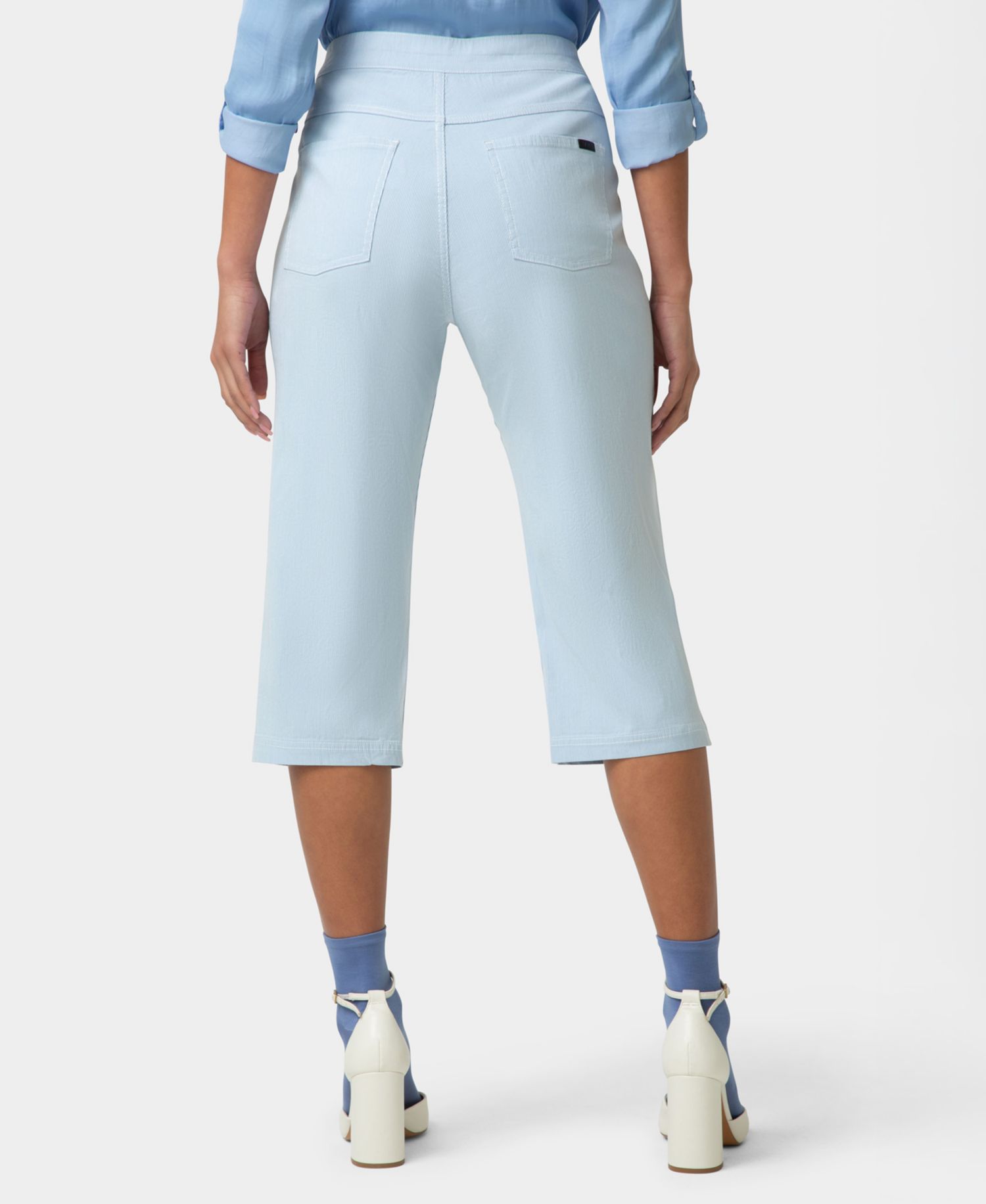 Women's Spring Stripe Pedal Pusher Pant