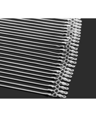 24pcs Snake Chain Necklace Lobster Clasp DIY Jewelry Making 18 Inch