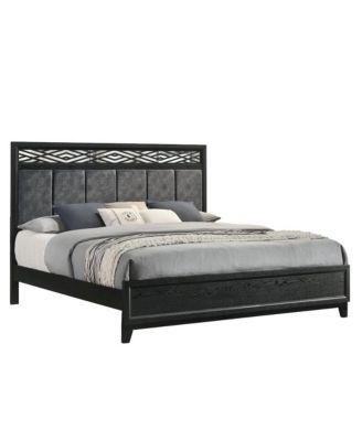 Obsidian Wood Queen Bed