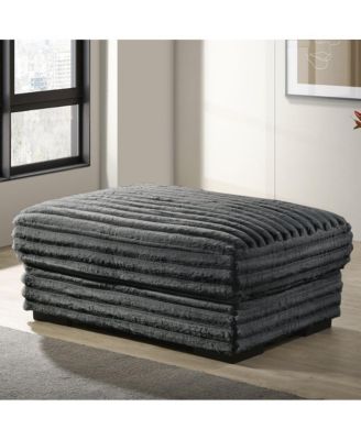 Embrace 41" Fabric Ottoman