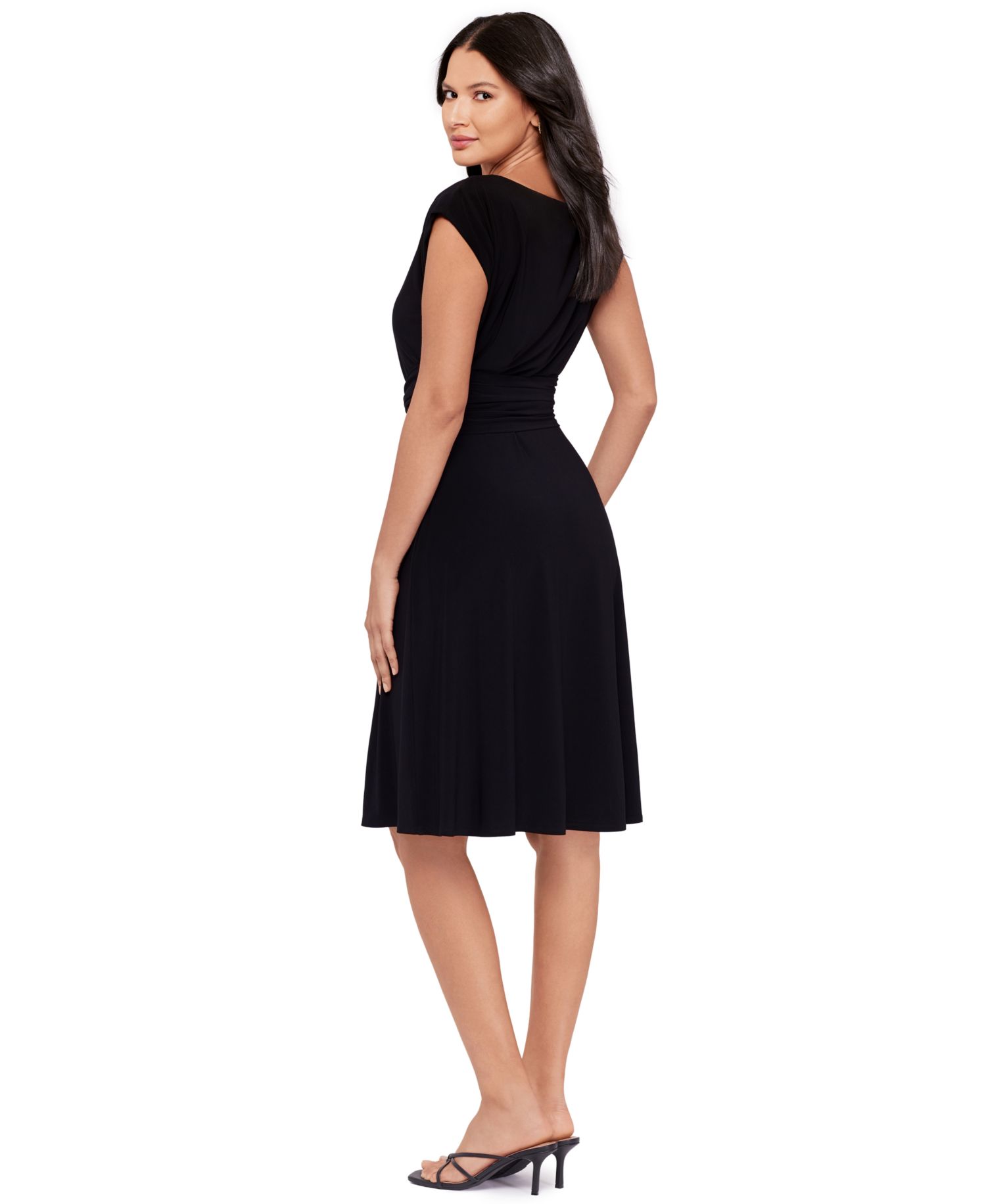 Women's Boat Neck Pull-On Shaping Dress