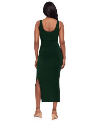 Women's Asymmetrical Neck Sleeveless Dress