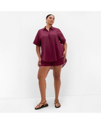 Women's Lola Longline Cotton Shirt