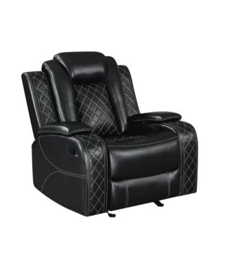 Orion II Faux Leather Glider Recliner