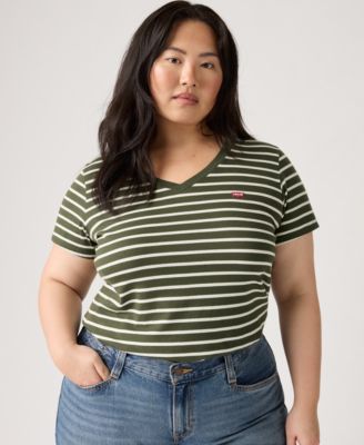 Plus Size V-Neck T-Shirt