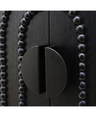 Modern Wood Storage Cabinet 30in Decorative Door Accent Sideboard For Bedroom Entryway