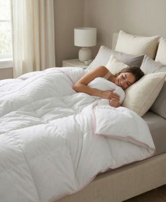 400 Thread Count Cotton Sateen 700 Fill Power Down Comforter, King/California King