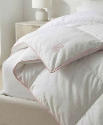 400 Thread Count Cotton Sateen 700 Fill Power Down Comforter, Full/Queen