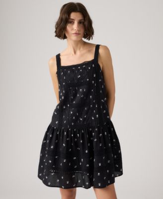 Women's Kate Floral Square Neck Mini Dress