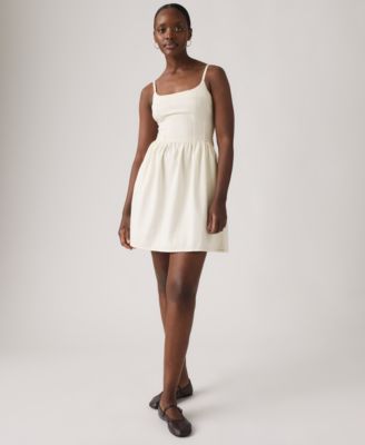 Women's Jadine Square Neck Denim Mini Dress