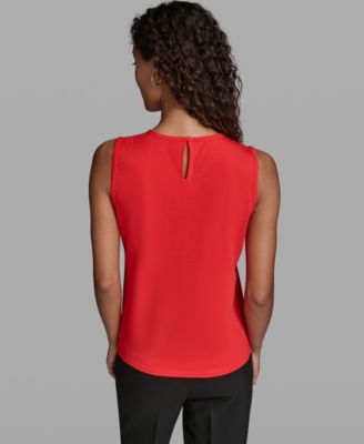 Women's Crew Neck Sleeveless Top