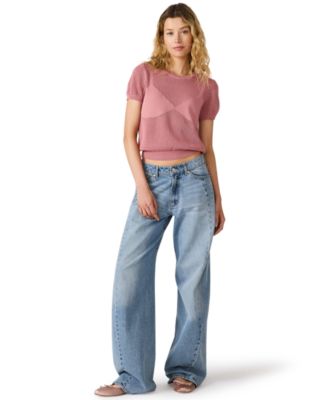 Women's Blakelee Crewneck Short-Sleeve Sweater