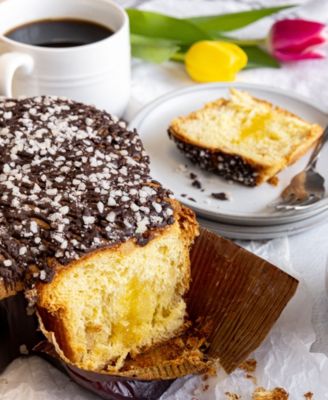 Zia Pia Limoncello Cream Colomba Cake, 26.5 oz.