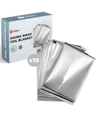 Thermal Heat Retention Disposable Sauna Wrap Foil Blanket