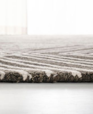 Isabella LRL6608F Charcoal 2'3" X 8' Runner Area Rug