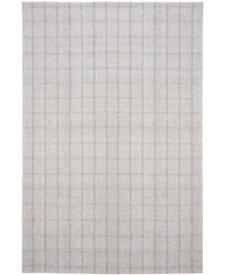 Tamworth Check LRL6450C Silver 4' X 6' Area Rug