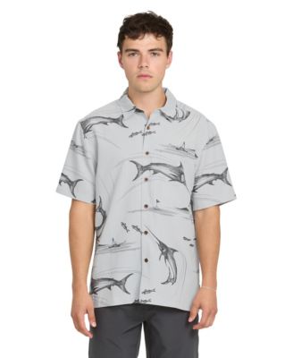 Quiksilver Men's Short-Sleeve Fish On Shirt