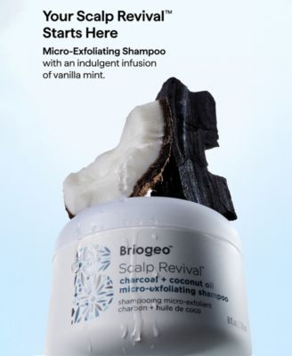 Scalp Revival Charcoal + Coconut Oil Exfoliating Shampoo, 8 oz.